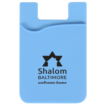 Custom iMobile Cell Phone Wallet - Cyan