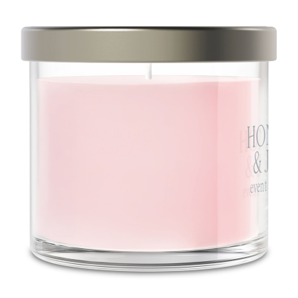 Custom Yankee Candle Small Tumbler Candle - Pink Sands Back View 