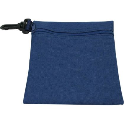 Custom Custom Zipper Bag Golf Pack - Navy Blue Front View 