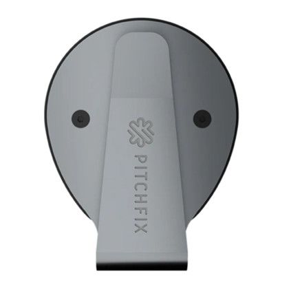 Custom Pitchfix 2.5 Golf Hat Clip - Black Back View 