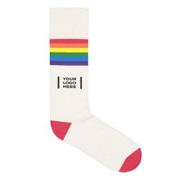 Custom Sock Club Rainbow Flagship Cotton Crew 