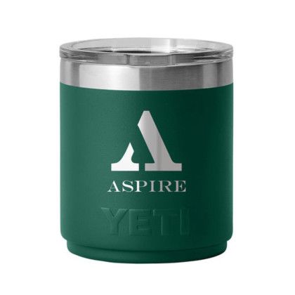 Custom YETI Rambler 10 oz. Stackable Lowball with MagSlider Lid - Green