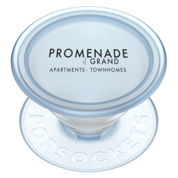 Custom PopSockets PopGrip PlantCore - Ice Blue 