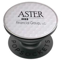 Custom Pop Golf Ball - White with Black 