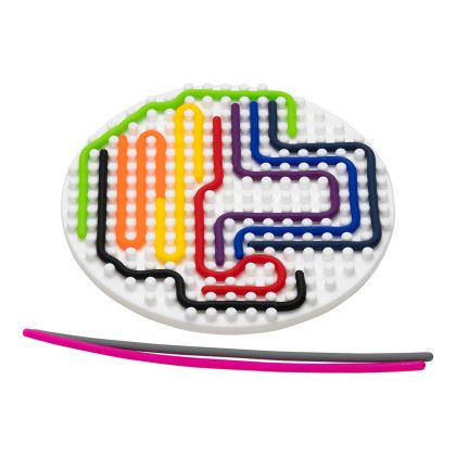 Custom Aura Sensory Activity Game - White In Use 