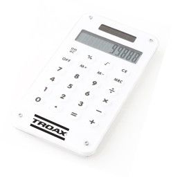Custom Solar Maze Calculator - White - Front