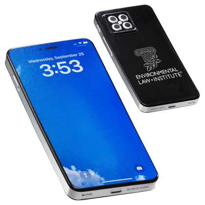 Custom Smart Phone Stress Reliever - Blue/Black 