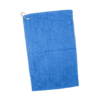 Custom Large Velour Golf Towel - Royal Blue Custom Large Velour Golf Towel - Royal Blue