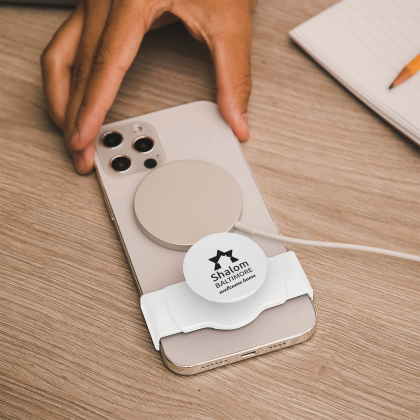 Custom Pop Slide - White Lifestyle View 