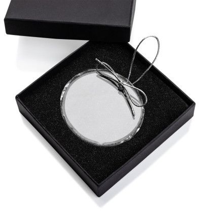 Custom Optical Ornament Round - Full Color - Clear in box Custom Optical Ornament Round - Full Color - Clear in box