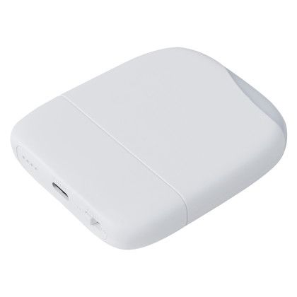 Custom Xoopar ice-p 5,000mAh Power Bank - White 