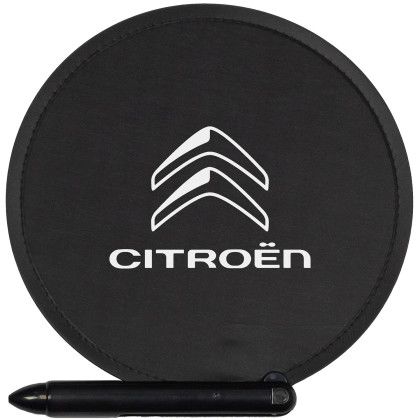 Custom Recycled 3-in-1 Hand Fan Pen - Black