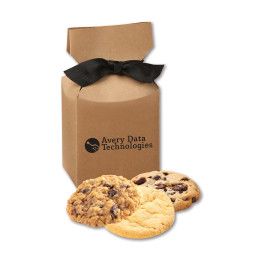 Custom Homestyle Cookies in Kraft Gift Box 