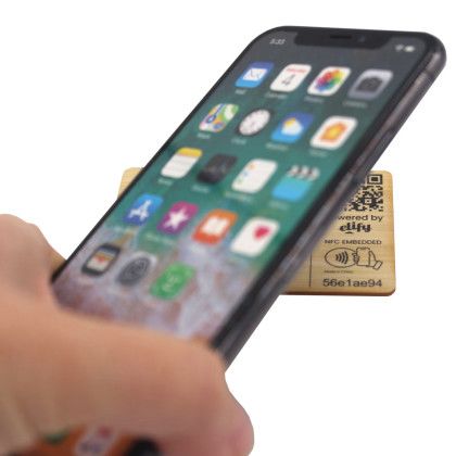 Custom Elify Tap Webkey Card-BAM- Bamboo - Lifestyle View 