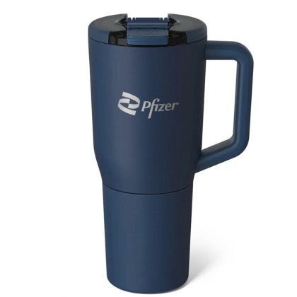 Custom BruMate Müv 25 oz Mug - Navy Custom BruMate Müv 25 oz Mug - Navy