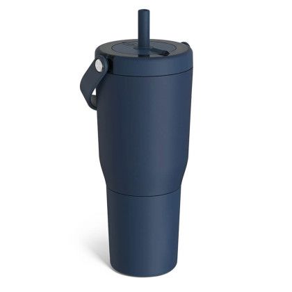 Custom BruMate Resa 35 oz Tumbler - Navy Back View Custom BruMate Resa 35 oz Tumbler - Navy Back View