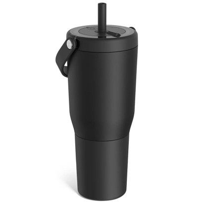 Custom BruMate Resa 35 oz Tumbler - Black Back View Custom BruMate Resa 35 oz Tumbler - Black Back View