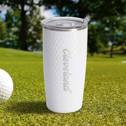 Custom Swig 22 oz Golf Partee Highball Tumbler - White Lifestyle View Custom Swig 22 oz Golf Partee Highball Tumbler - White Lifestyle View