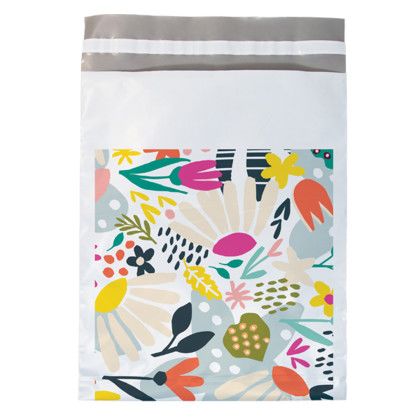 Custom Full Color 1-Sided Flat Poly Mailer - 9.75" x 12" - Front View Custom Full Color 1-Sided Flat Poly Mailer - 9.75" x 12" - Front View