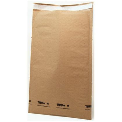 Custom Full Color Natural Brown Paper Bubble Mailer 14.25" x 20" - Back View Custom Full Color Natural Brown Paper Bubble Mailer 14.25" x 20" - Back View