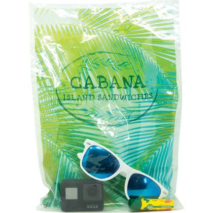 Custom Clear Plastic Bags - 9" x 13" - Lifestyle View Custom Clear Plastic Bags - 9" x 13" - Lifestyle View