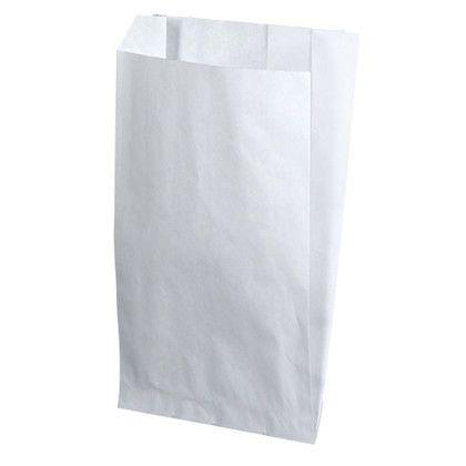 Custom Full Color Merchant 2-Sided Paper Bag - 5" x 7.5" x 2" - Back View Custom Full Color Merchant 2-Sided Paper Bag - 5" x 7.5" x 2" - Back View