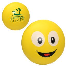 Custom Smiley Emoji Stress Reliever
