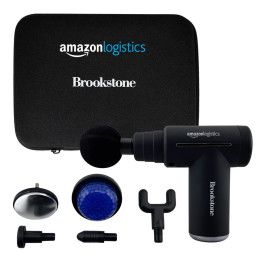 Custom Brookstone Wireless Deep Tissue Percussion Massager