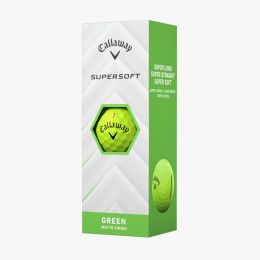 Custom Callaway Supersoft Golf Ball Sleeve - Green Custom Callaway Supersoft Golf Ball Sleeve - Green