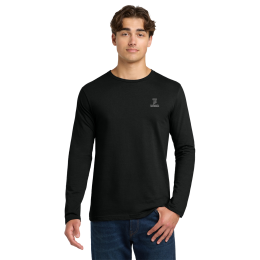 Custom Gildan Softstyle Long Sleeve T-Shirt - Black Custom Gildan Softstyle Long Sleeve T-Shirt - Black