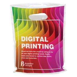 Custom Digital Full Color Plastic Bags - 7.5" x 9" Custom Digital Full Color Plastic Bags - 7.5" x 9"