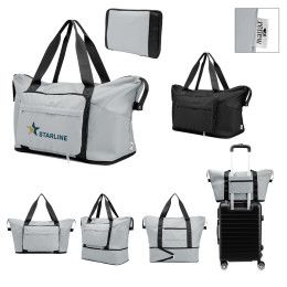 Custom Anywhere RPET Expandable Duffel Bag - All Color