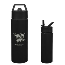 Custom 24 Oz. Easton RPET Bottle - Black Custom 24 Oz. Easton RPET Bottle - Black