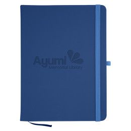 Custom Journal With Antimicrobial Additive - Blue 
