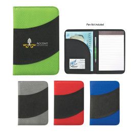 Non-Woven 5" x 7" Bubble Padfolio Promotional Custom Imprinted With Logo Non-Woven 5" x 7" Bubble Padfolio Promotional Custom Imprinted With Logo