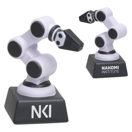 Custom Robot Arm Stress Reliever - Black 