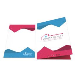 Custom Full-Color Custom Presentation Folder - 9" x 12"