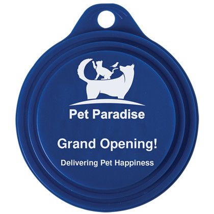 Custom Pet Canned Food Lid - Blue 