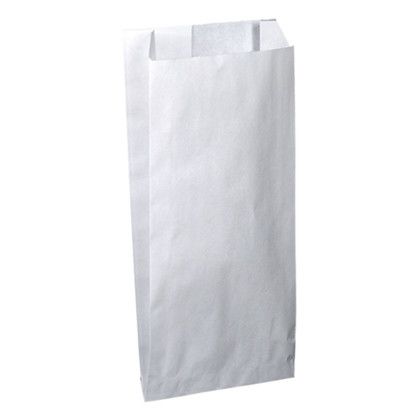 Custom Digital Full Color 1-Sided Merchant Paper Bag with Gusset - 5" x 10" x 2" - Back View 