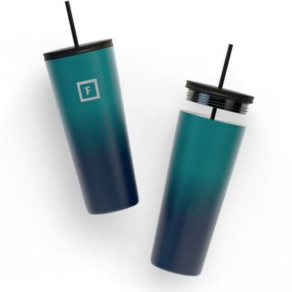 Custom Iron Flask Classic Tumbler Gradient 24 oz - Dark Night 