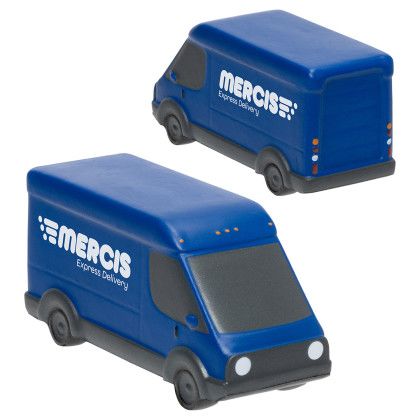 Custom EV Delivery Van Stress Reliever - Blue 