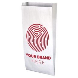 Custom One Color 2-Sided Merchant Paper Bag - 9" x 18" x 2.5"