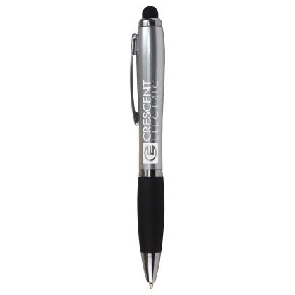 The Corona Laser Light-Up Stylus with Logo Light Silver