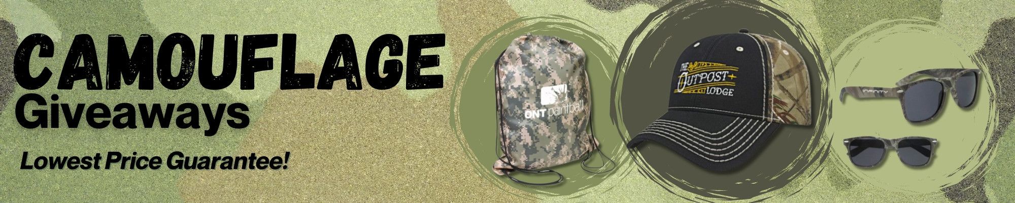 Custom Camo Giveaways with Your Logo