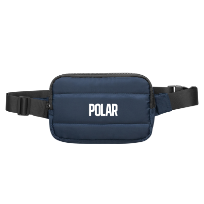 Custom Puffer Belt Bag - Navy