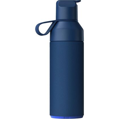 Custom Ocean Bottle GO 17 oz - Ocean Blue Back View Custom Ocean Bottle GO 17 oz - Ocean Blue Back View