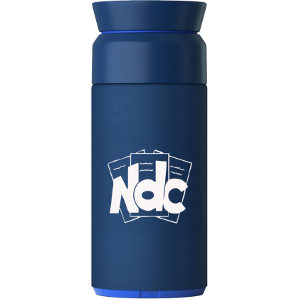 Custom Ocean Bottle Brew Coffee Flask 12 oz - Ocean Blue Custom Ocean Bottle Brew Coffee Flask 12 oz - Ocean Blue