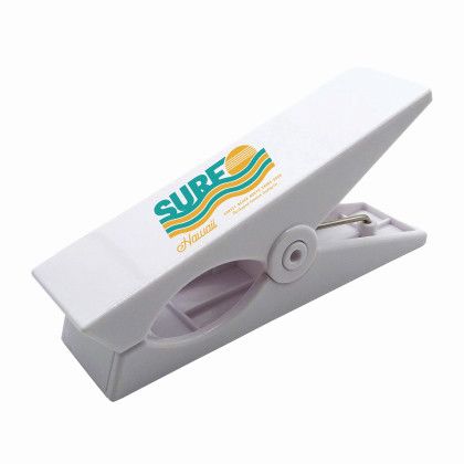 Custom Towel Chair Clip - White Custom Towel Chair Clip - White