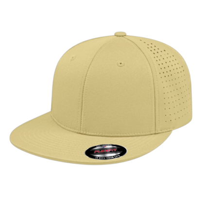 Custom Flexfit Perforated Performance Cap - Vegas gold Custom Flexfit Perforated Performance Cap - Vegas gold