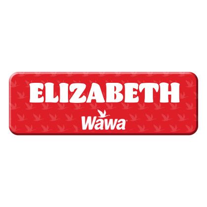 Custom Rectangle Name Badge - 3" x 1" Custom Rectangle Name Badge - 3" x 1"